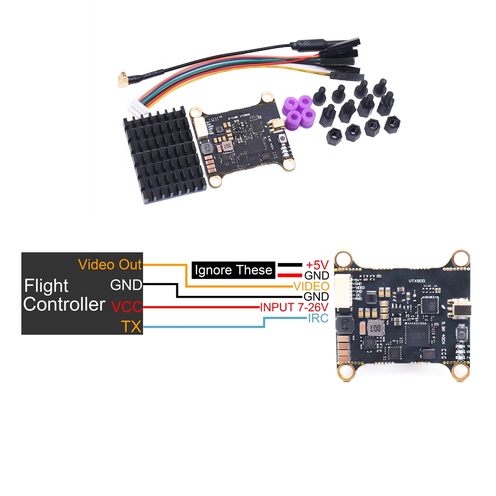 Drone Racing Transmitter - A25P B-CUBE 5.8G Video Transmitter VTX