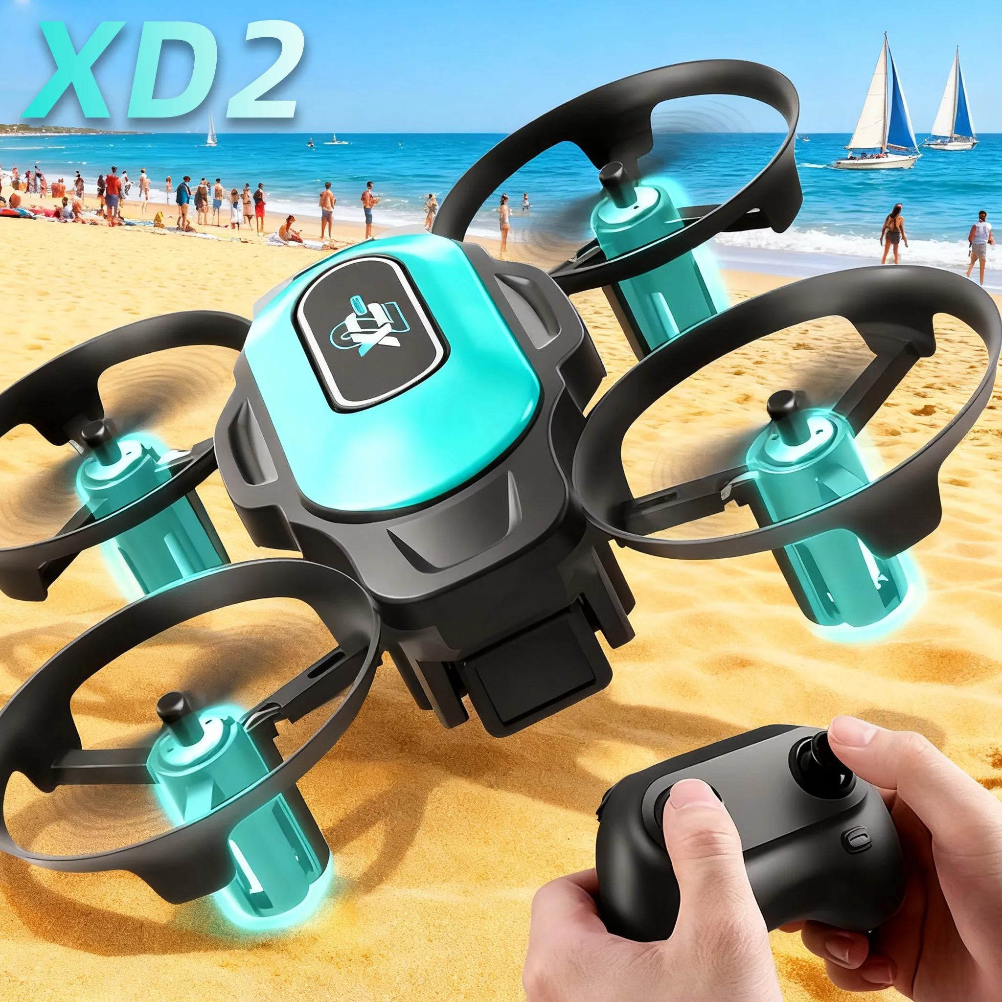 XD2 Mini Drone, 360° Stunt Fli - Drone Racing Camera ulasan dan harga