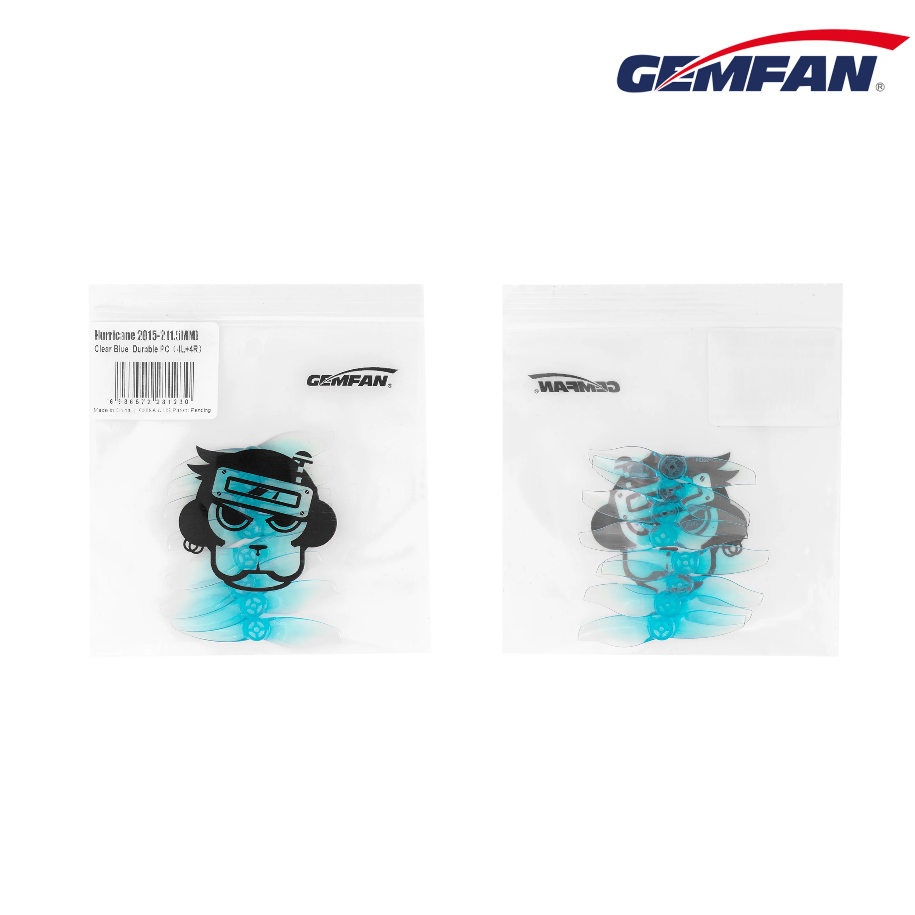 NEW 4Pairs GEMFAN 2015 Hurrica - Drone Racing Propeller ulasan dan harga