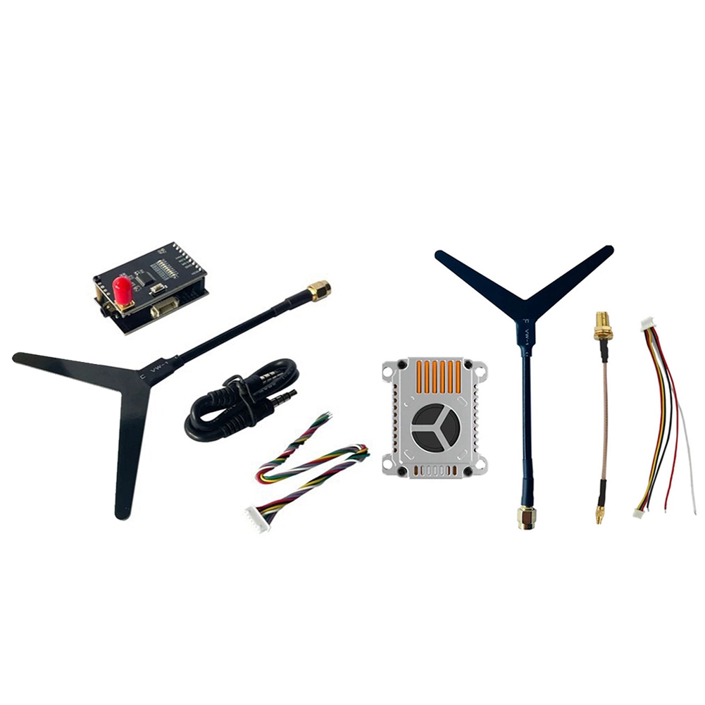 A63T-1.2G 2W VTX+1.2G 1.3G VRX - Drone Racing Transmitter ulasan dan harga
