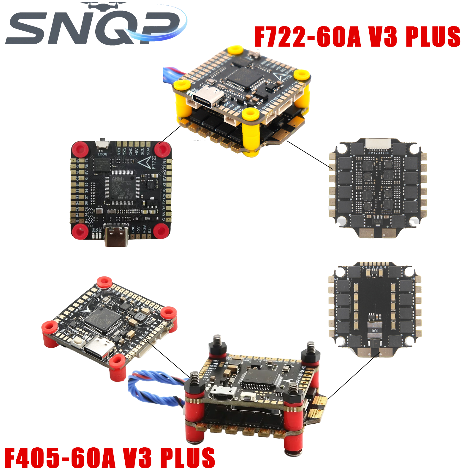 F405/F722 Triple Flight Contro - Drone Racing Esc ulasan dan harga