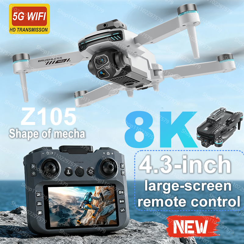 New Z105 RC Drone 8K Professio - Drone Racing Charger ulasan dan harga