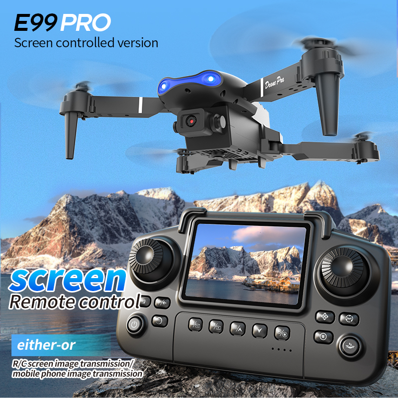E99 PRO Drone Screen Control A - Drone Racing Camera ulasan dan harga